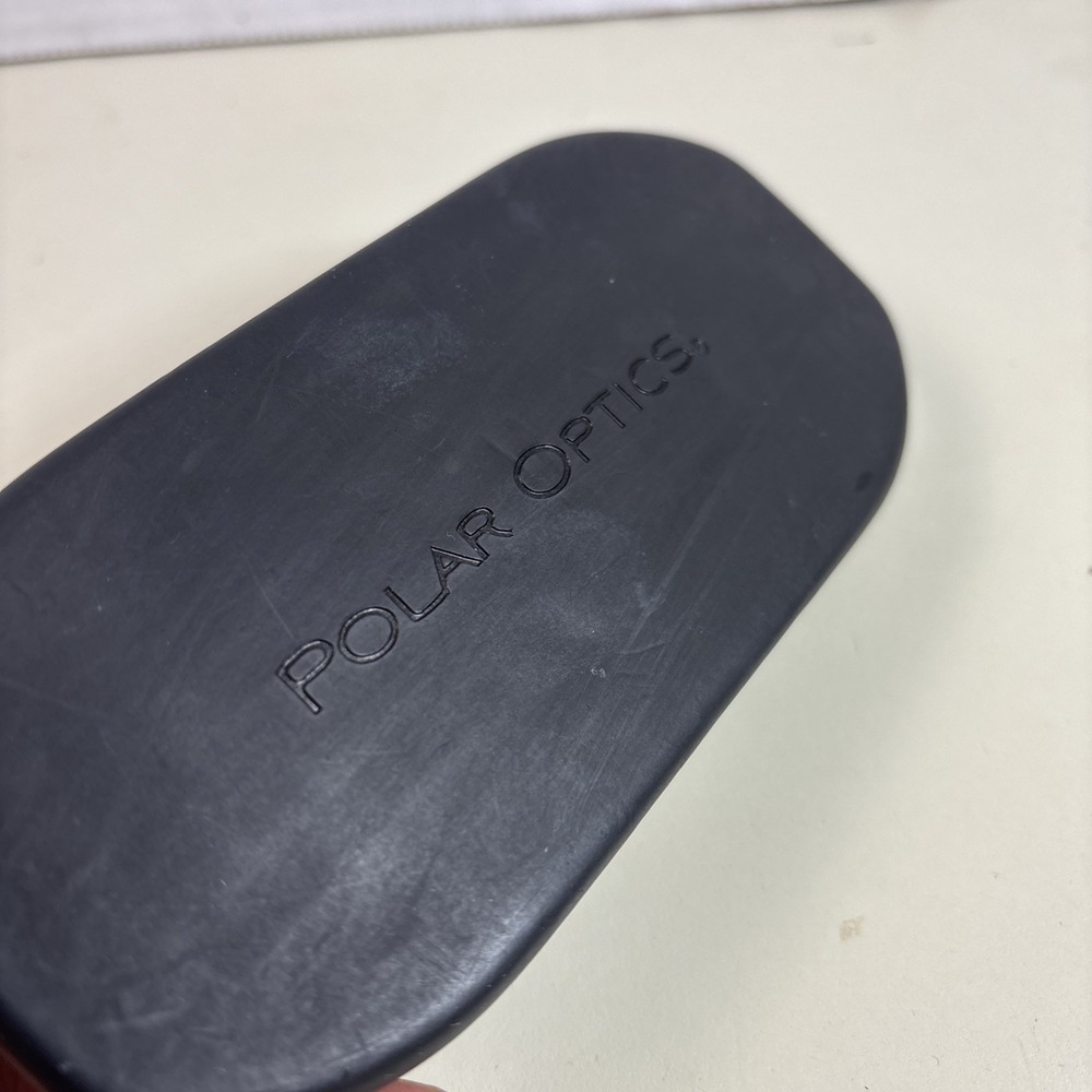 Polar Optics Sunglasses Case Unisex OS Black Hard Shell Clip-On Protective Case